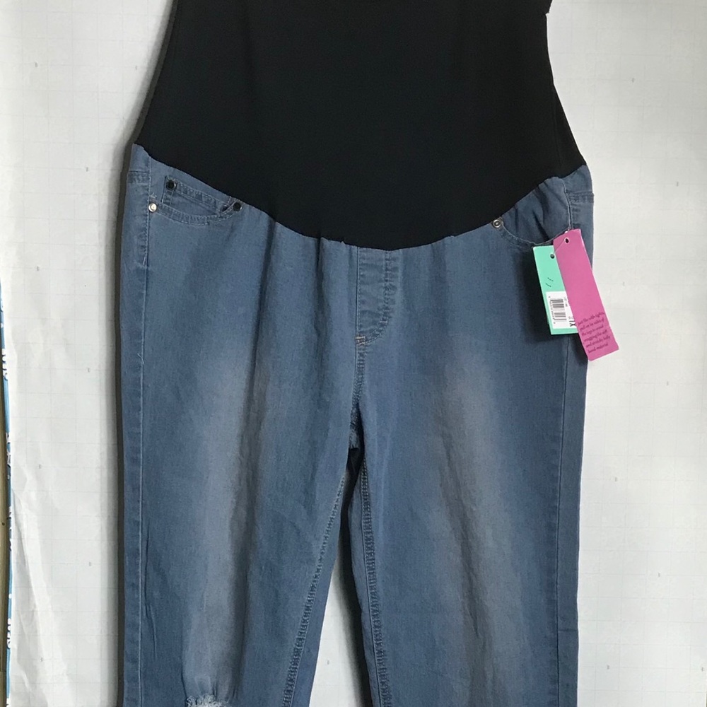 B-C1#2 Maternity Oh mamma  jeans